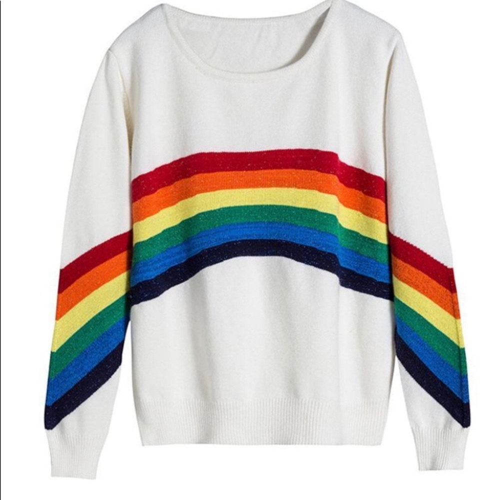 Sweet Rain Rainbow Sweater